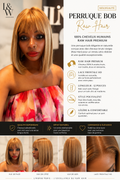 Perruque Bob en Raw Hair 100 % naturel